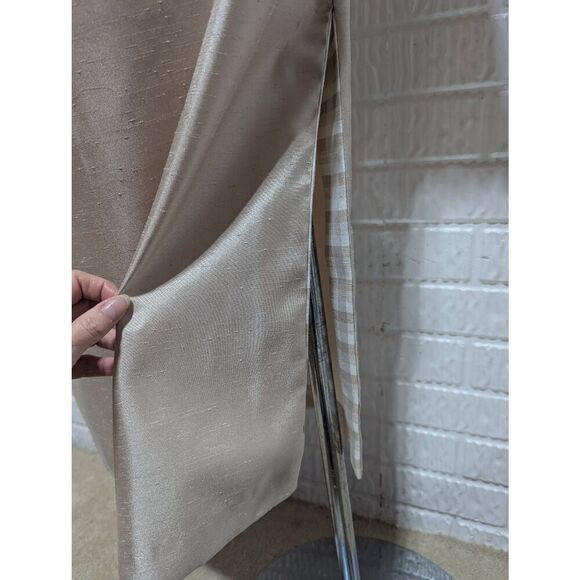 Perception Women's Beige With Checked Pattern Tank 3-Piece Dressy Suit Set Size - Picture 7 of 7